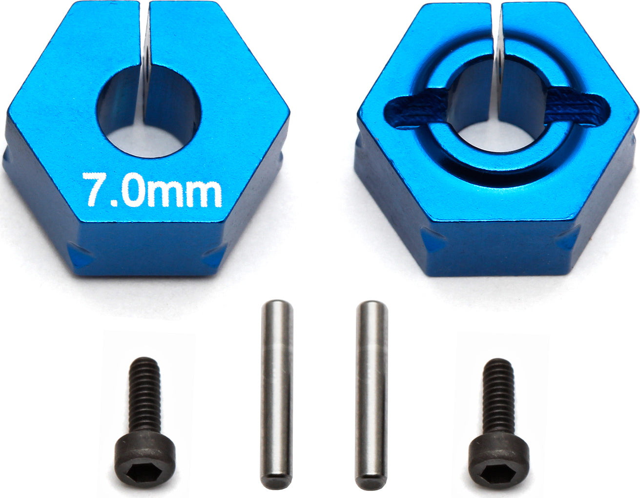 Clamping Wheel Hexes, 7.0mm